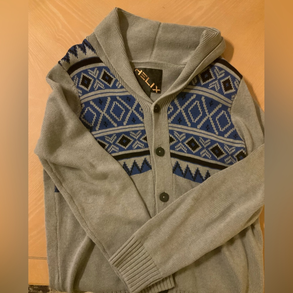 Helix cardigan sweater